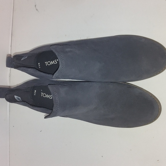 Toms Women's TOMS Women's Kallie Cutout Boot Wedge Ankle Boots Gray Size 8.5 - Picture 2 of 9